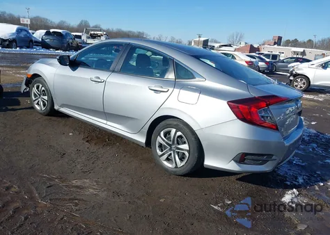2017 Honda Civic Lx из США, поврежденный, VIN 2HGFC2F55HH559892